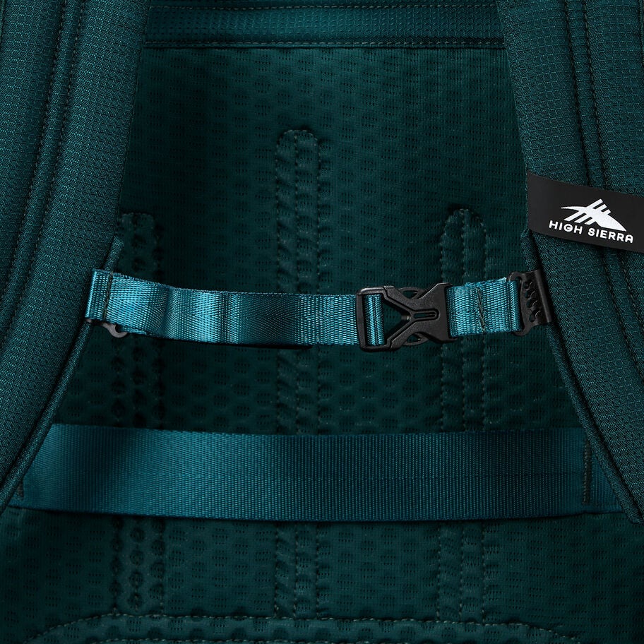 Hi-Life 3-in-1 Backpack in the color Green/Yellow. image number 7