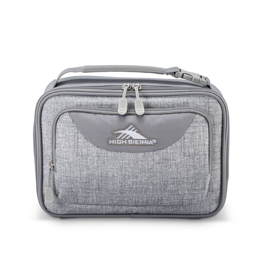 Single Compartment Lunch Bag in the color Silver Heather. image number 1
