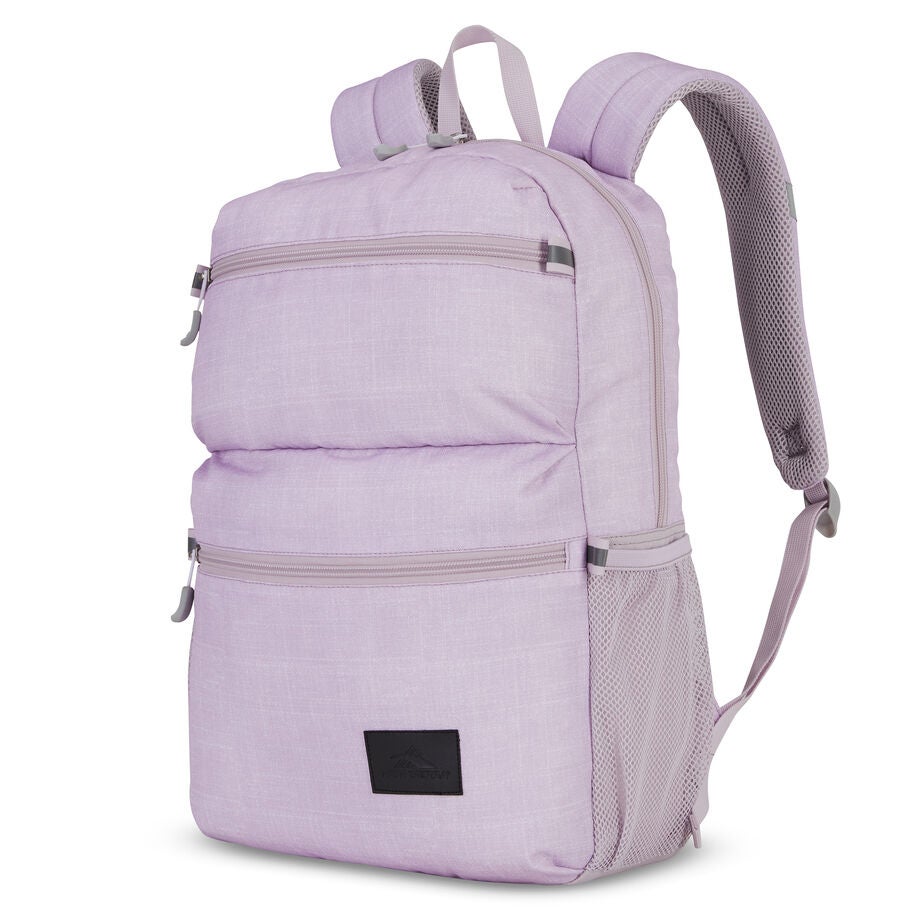 Everclass Backpack in the color Hushed Orchid Heather. image number 0