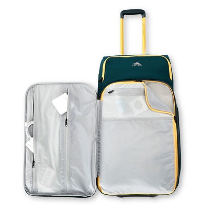 Hi-Life Large Wheeled Duffel in the color Green/Yellow.
