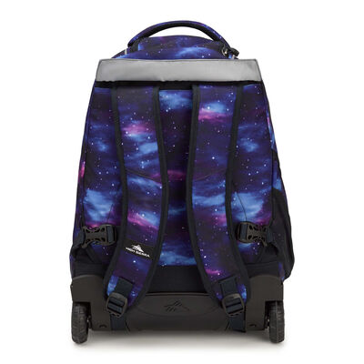 Freewheel Wheeled Backpack in the color Cosmos/Midnight Blue.