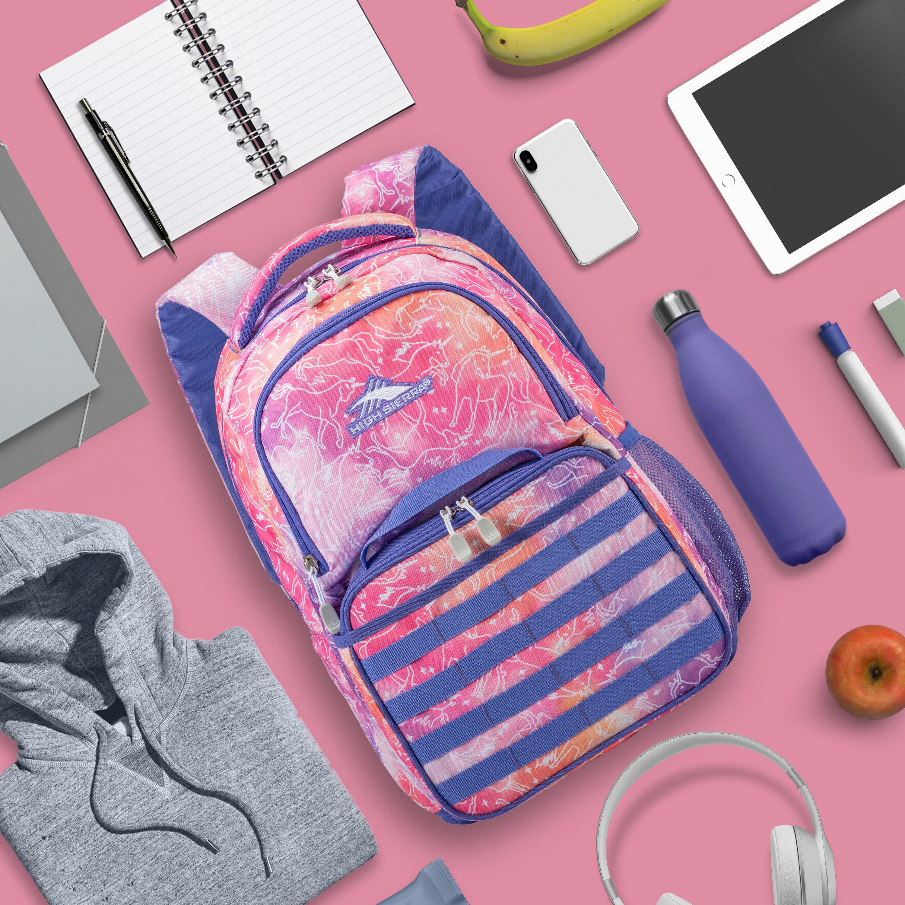 High sierra backpack with lunch bag clearance