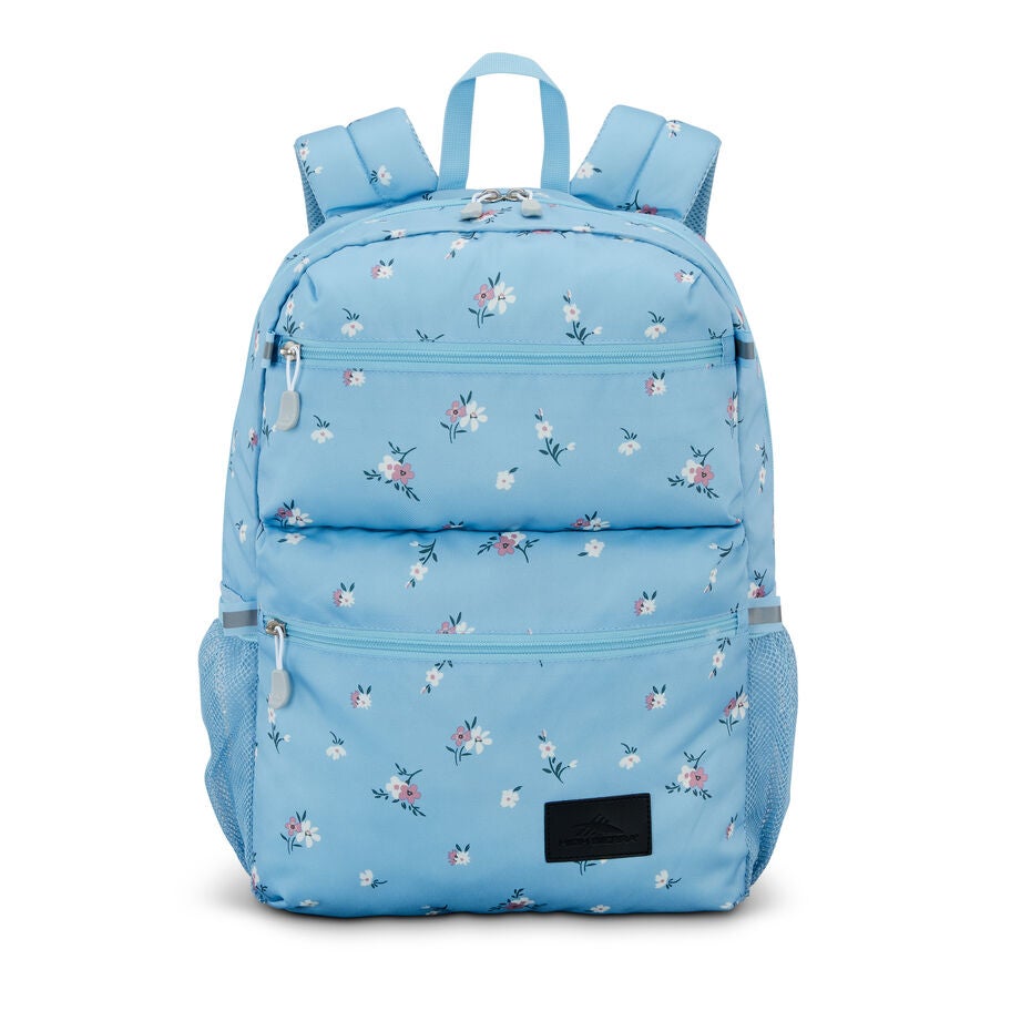 Everclass Backpack in the color Floral/Blue. image number 2