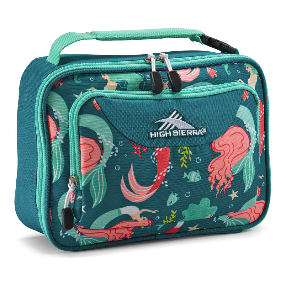 Single Compartment Lunch Bag in the color Mermaid. image number 1