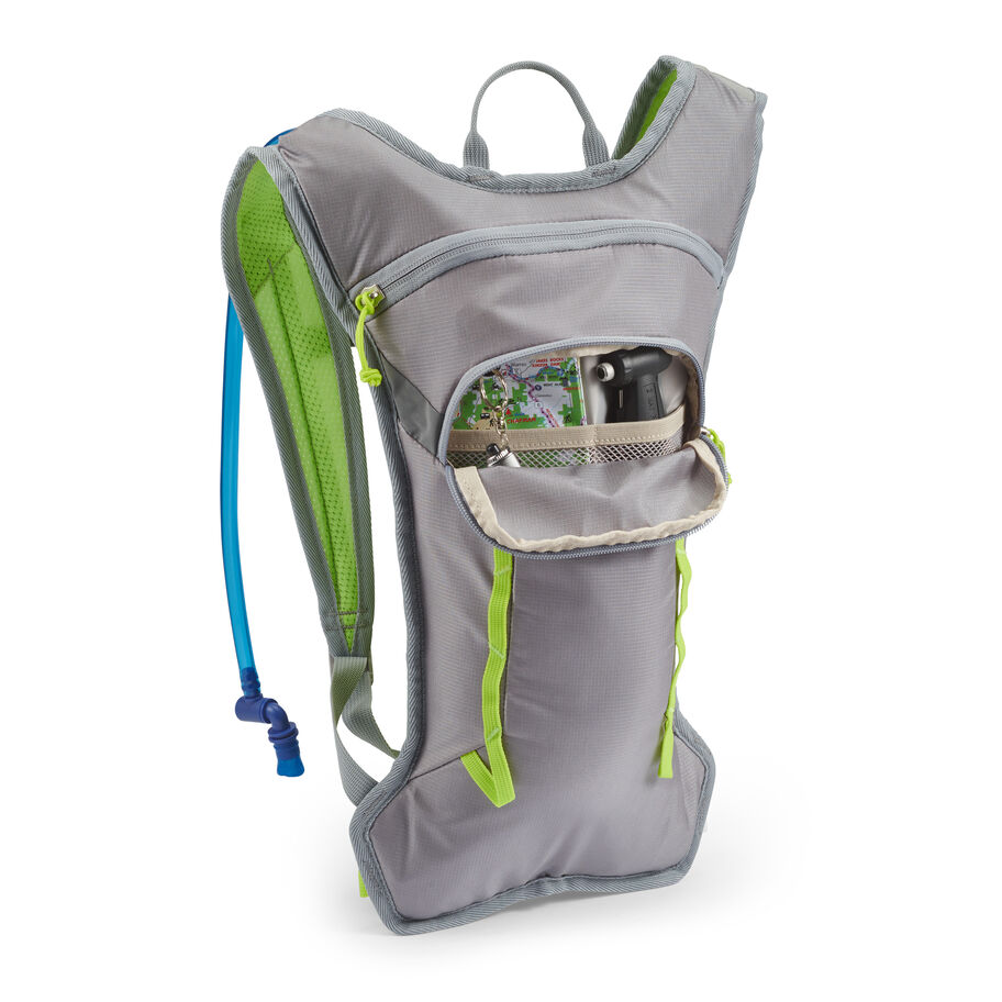 Hydrahike 2.0 4L Hydration Pack in the color Silver. image number 3