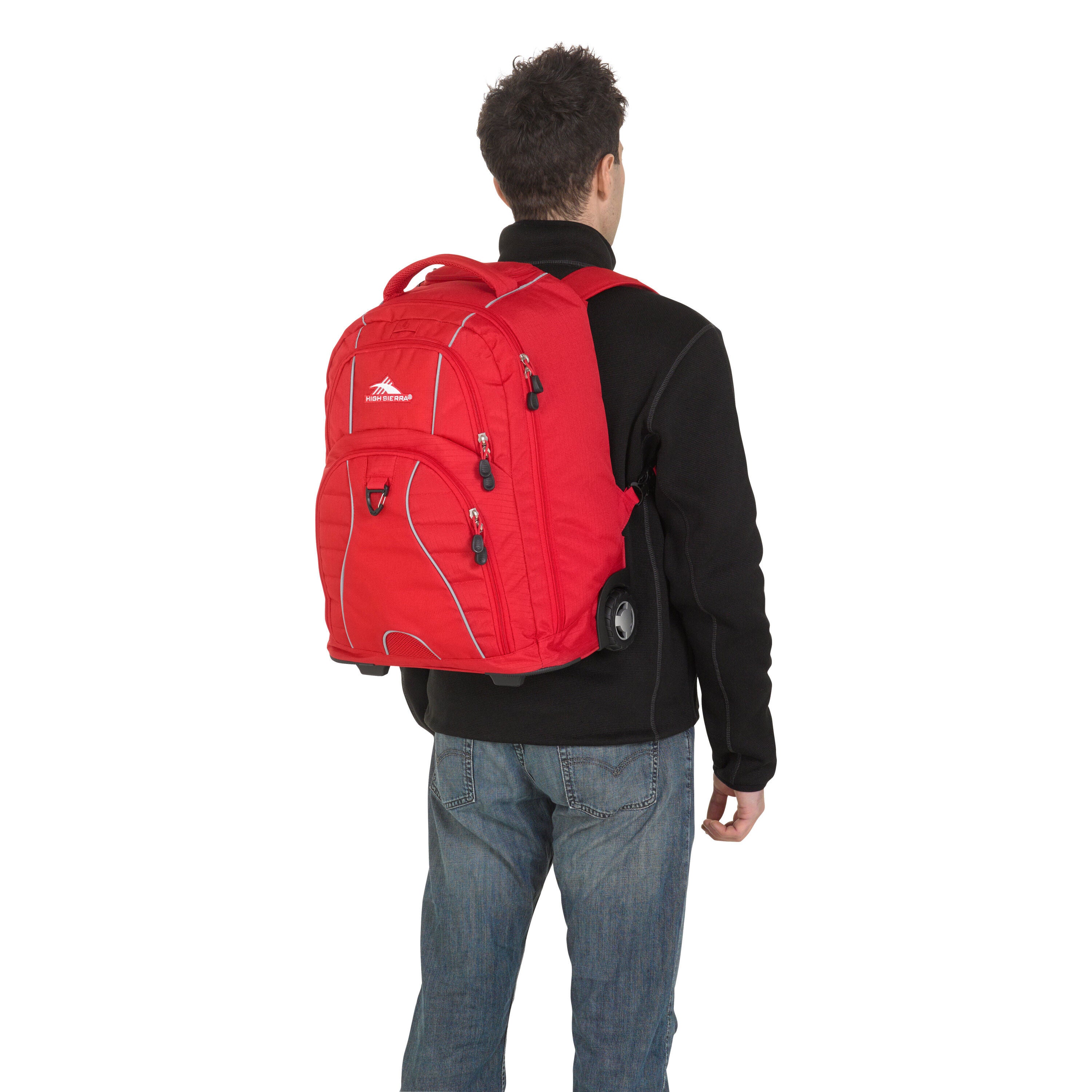 High sierra freewheel laptop top backpack