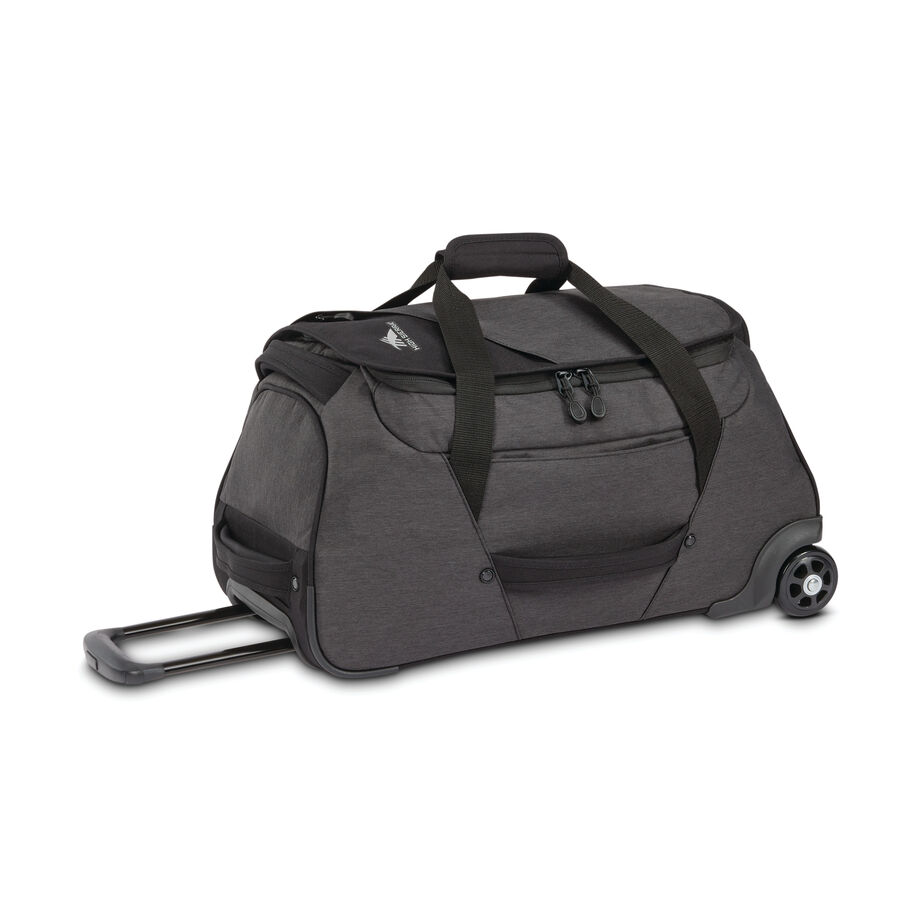 Forester 22" Wheeled Duffel in the color Black Heather/Black. image number 1