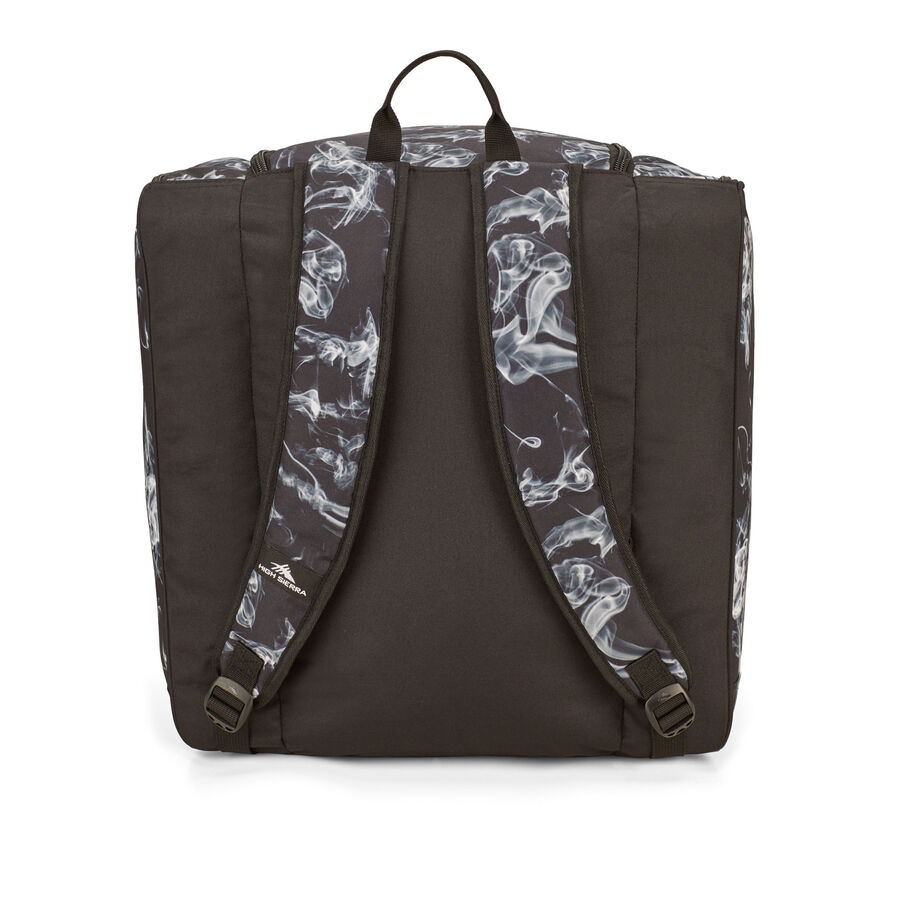 Trapezoid Boot Bag in the color Black Steam/Black. image number 2