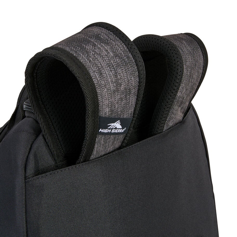 All Around Wheeled Backpack in the color Black Texture. image number 2