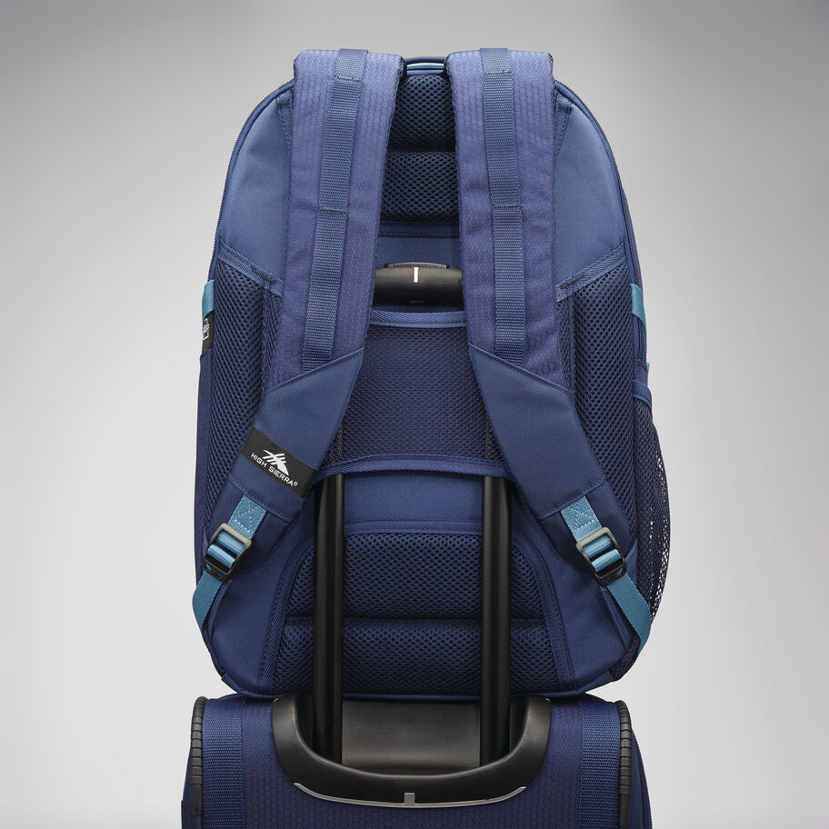 Fairlead Computer Backpack in the color True Navy/Graphite Blue. image number 7