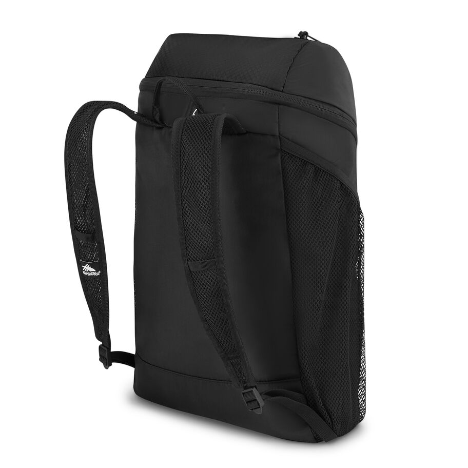 Life Is Good by High Sierra Pack-N-Go Backpack in the color Black. image number 2