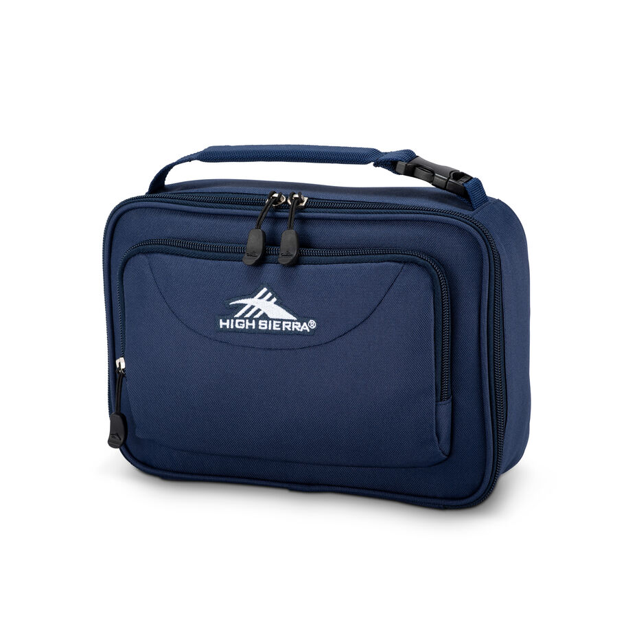Single Compartment Lunch Bag in the color True Navy. image number 0