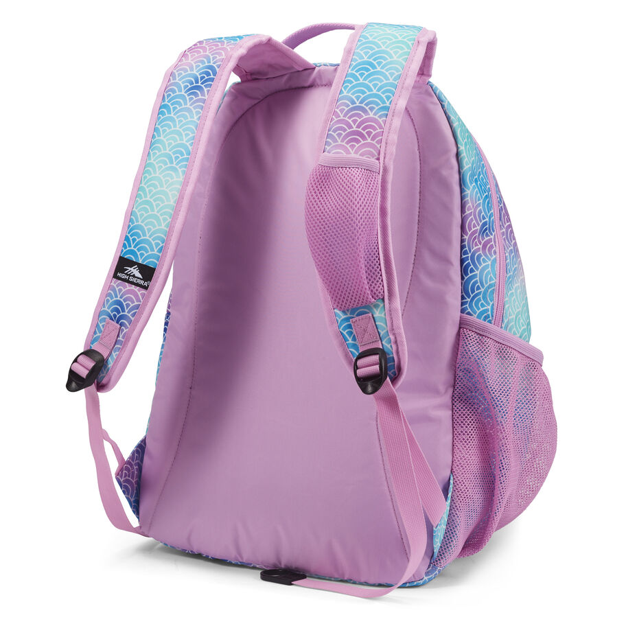 Curve Backpack in the color Rainbow Scales. image number 2
