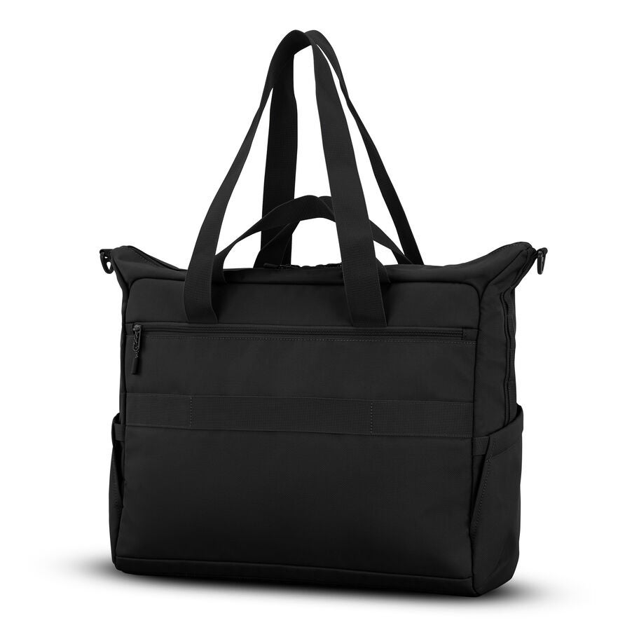 Lineage Tote Bag in the color Black. image number 3