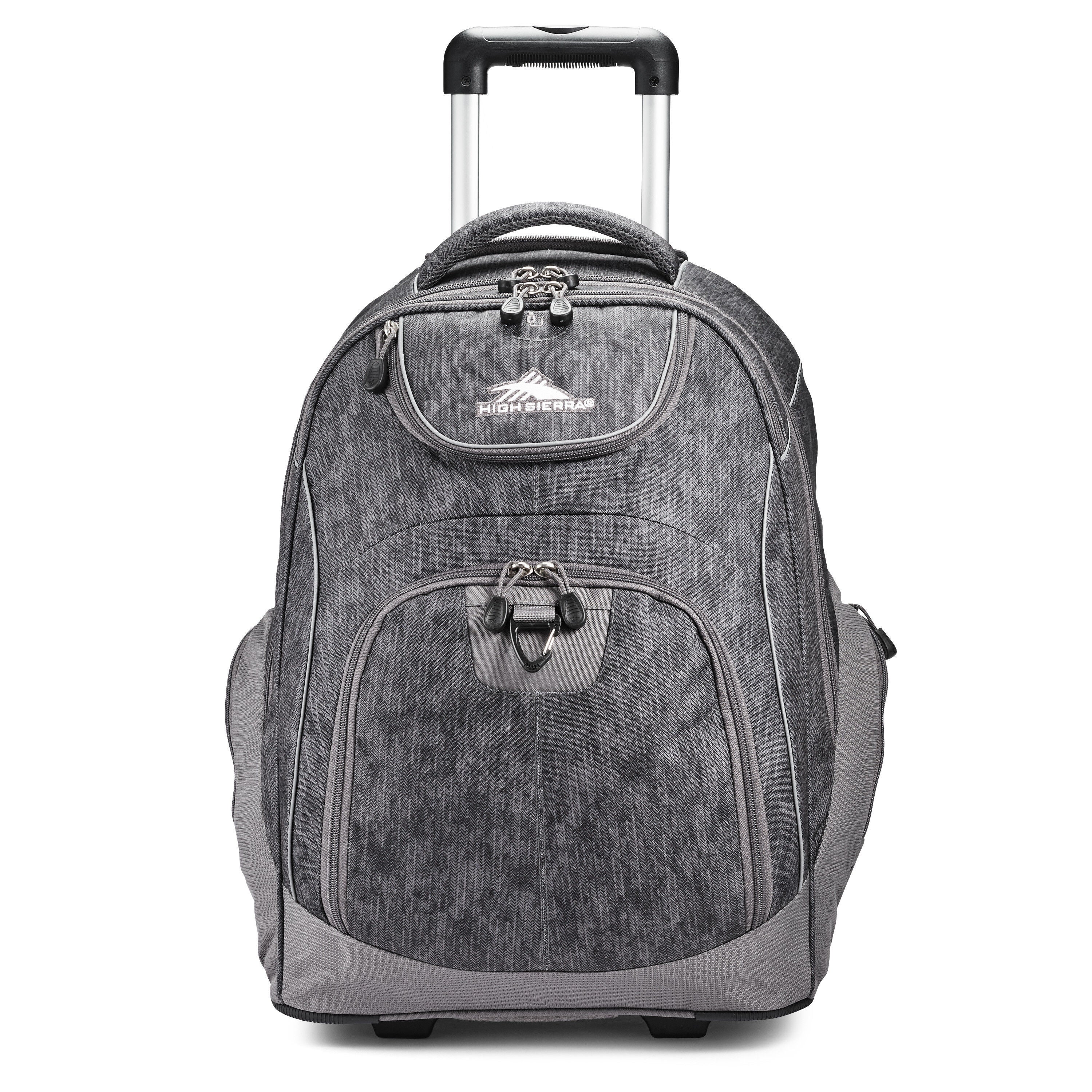 High sierra powerglide wheeled deals backpack