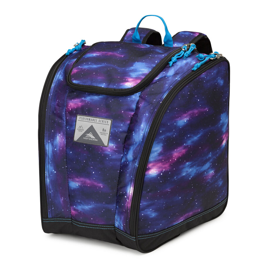 Trapezoid Boot Bag in the color Cosmos/Black/Pool. image number 0