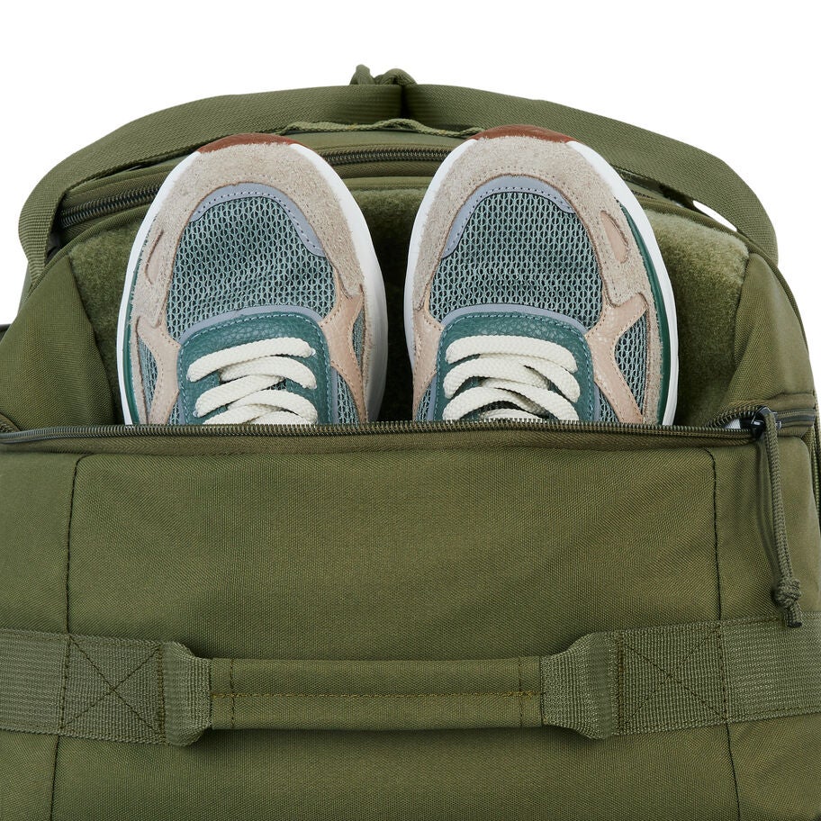 Pathsetter Carry-On Wheeled Duffel in the color Moss. image number 5