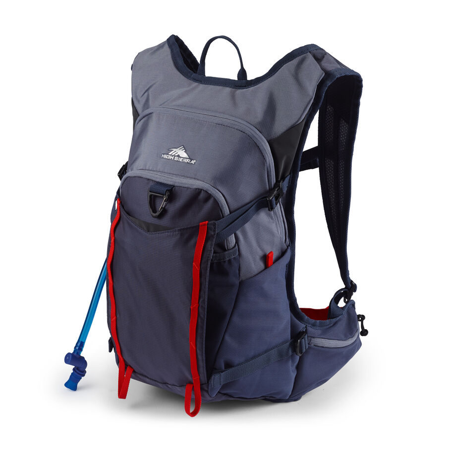 Hydrahike 2.0 16L Hydration Pack in the color Grey Blue. image number 0
