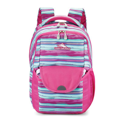 Ollie Lunchkit Backpack in the color Watercolor Stripes.