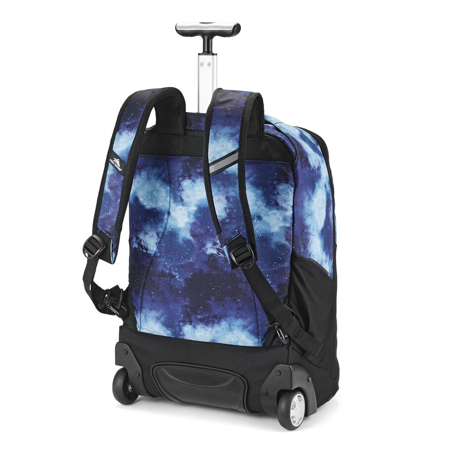 Freewheel Pro Wheeled Backpack in the color Space/Black. image number 4