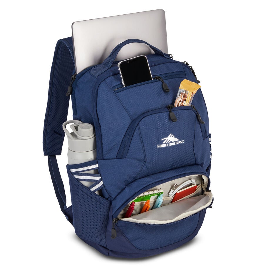 Swoop SG Backpack in the color True Navy. image number 1