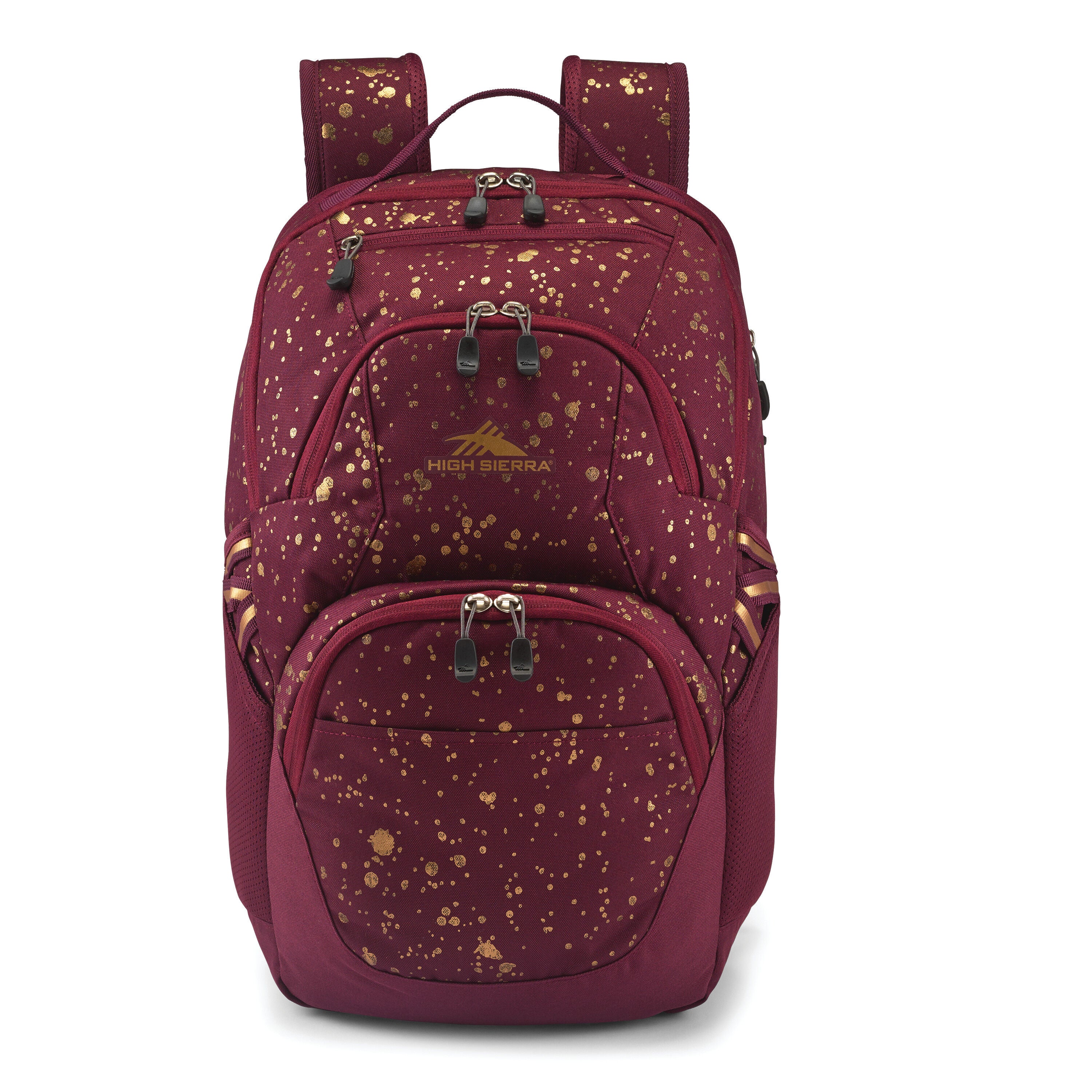 Swoop SG Backpack in the color Copper Splatter/Maroon. image number 1
