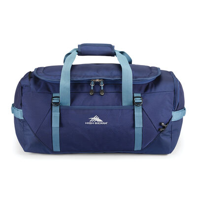 Fairlead Travel Duffel/Backpack in the color True Navy/Graphite Blue.