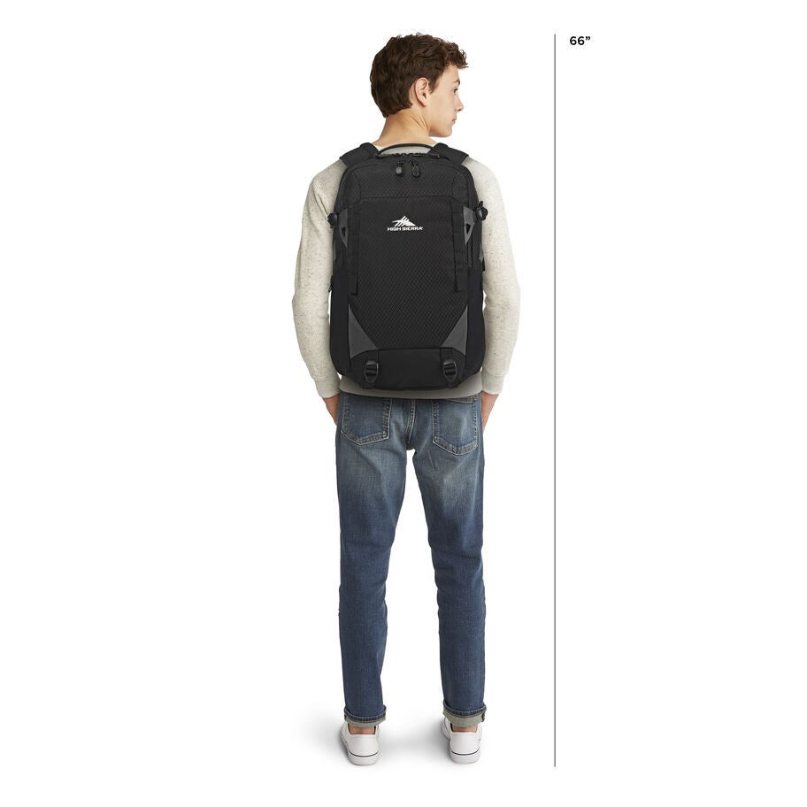 Takeover Backpack in the color Black. image number 6