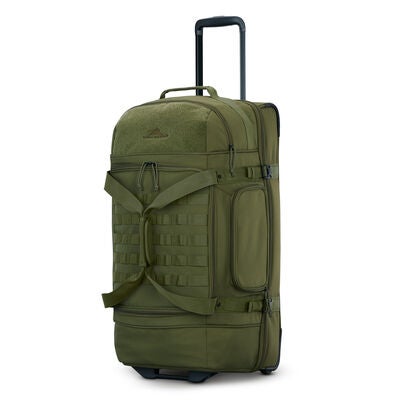 Pathsetter Medium Wheeled Duffel in the color Moss.