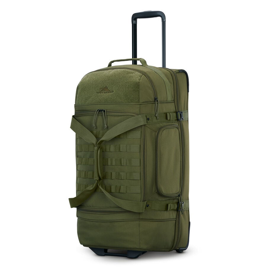 Pathsetter Medium Wheeled Duffel in the color Moss. image number 0