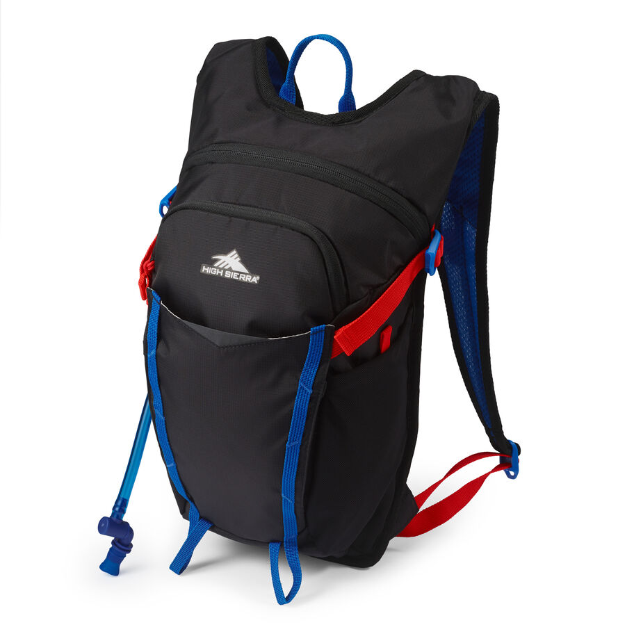 Hydrahike 2.0 Youth 8L Hydration Pack in the color Vivid Blue/Black. image number 1