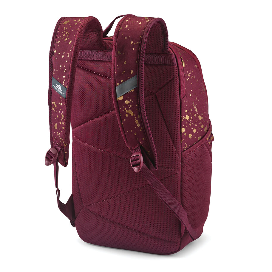 Swoop SG Backpack in the color Copper Splatter/Maroon. image number 3