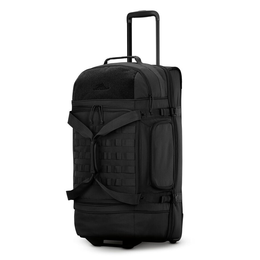 Pathsetter Medium Wheeled Duffel in the color Black. image number 0