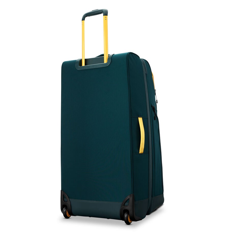 Hi-Life Large Wheeled Duffel in the color Green/Yellow. image number 4