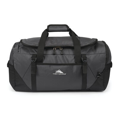 Fairlead Travel Duffel/Backpack in the color Steel Grey/Mercury/Blue.