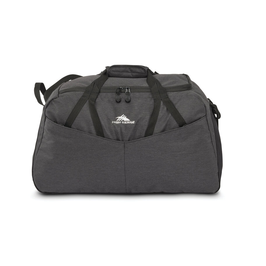 Forester Medium Duffel in the color Black Heather/Black. image number 1