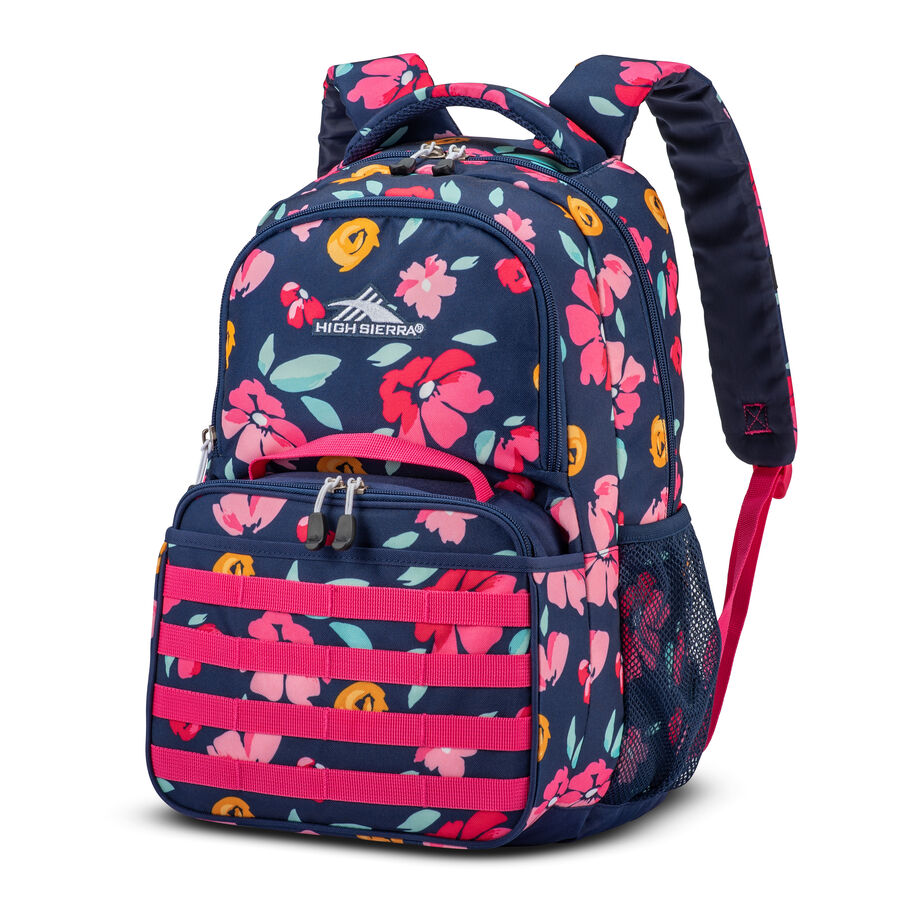 Joel Lunch Kit Backpack in the color Summer Bloom/Fuchsia. image number 1