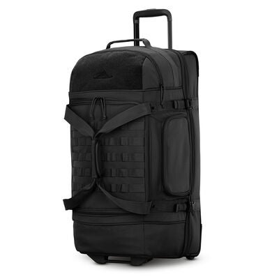 Pathsetter Large Wheeled Duffel in the color Black.