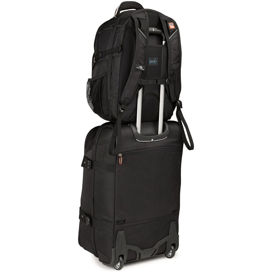XBT TSA Backpack in the color Black. image number 4