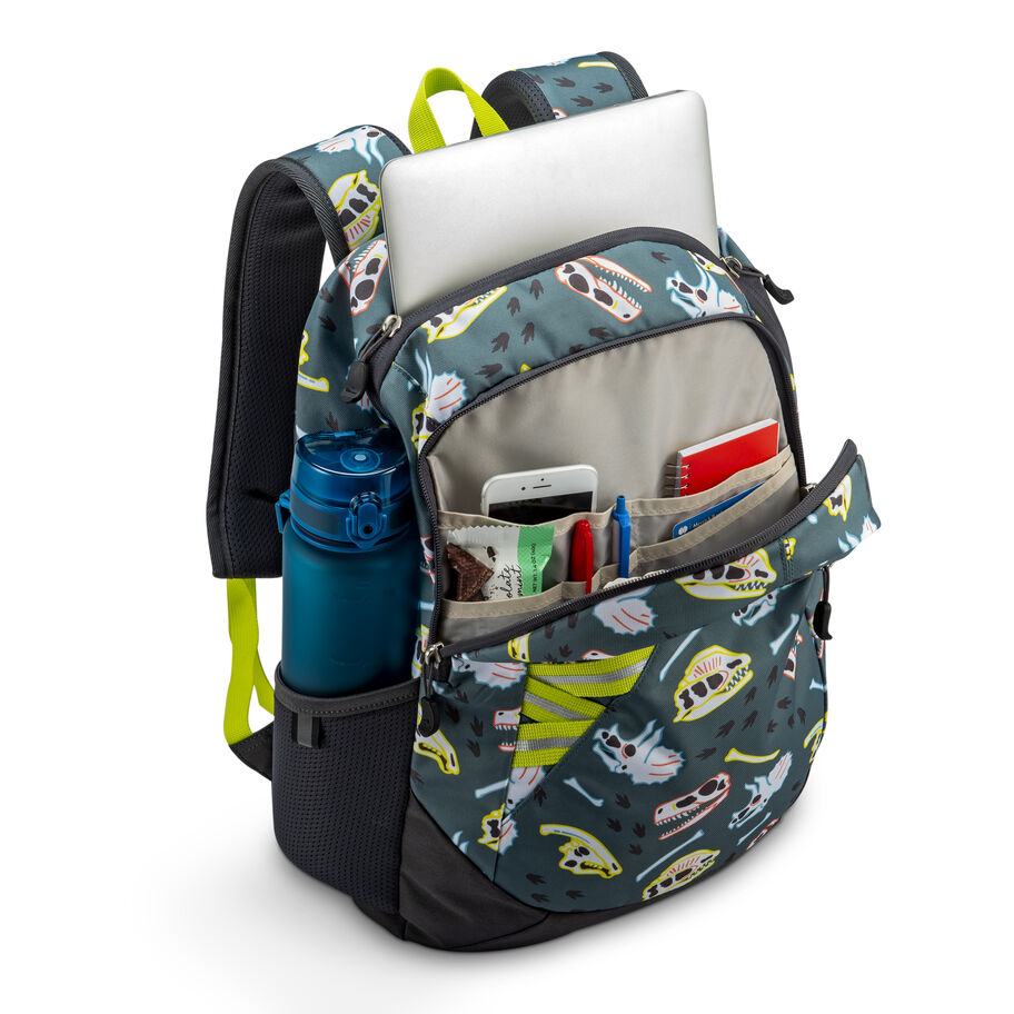Outburst 2.0 Backpack in the color Dino Dig/Mercury. image number 2