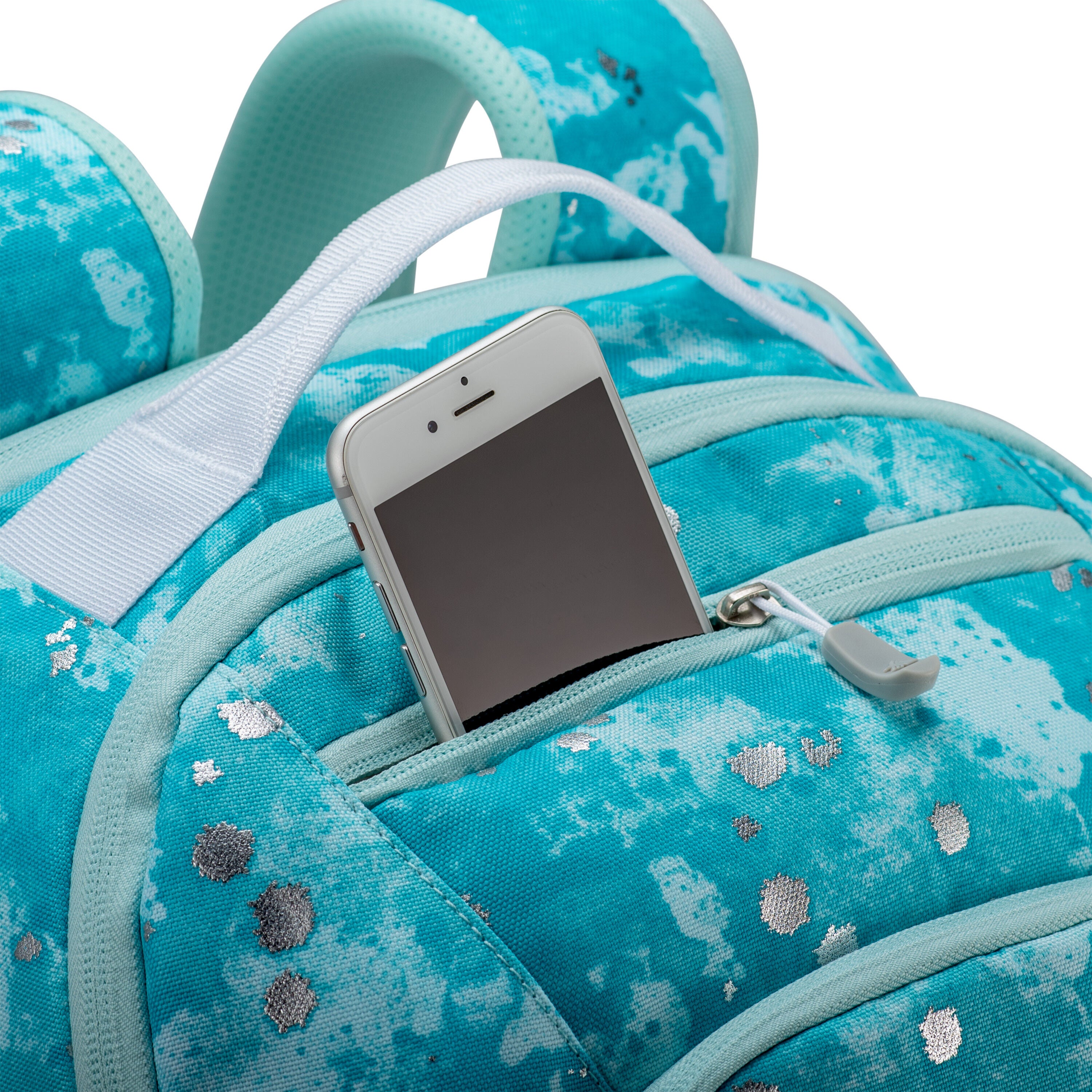 Swoop SG Backpack in the color Art Class/Sky Blue. image number 4