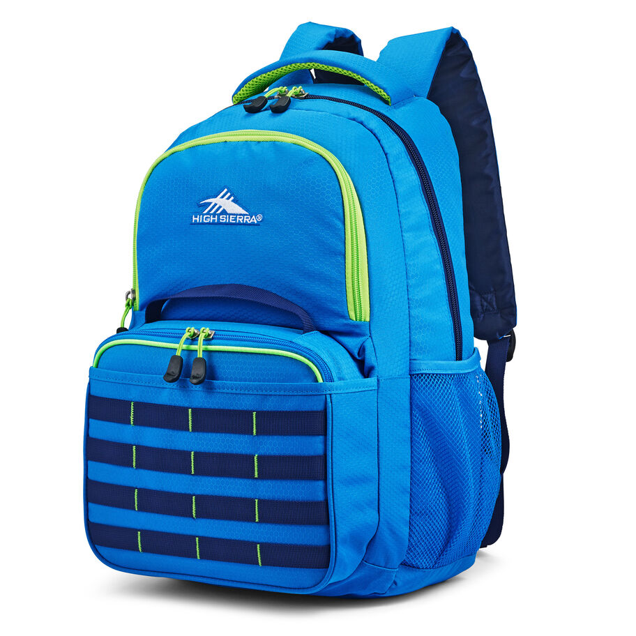 Joel Lunch Kit Backpack in the color Sports Blue/True Navy/Lime. image number 0