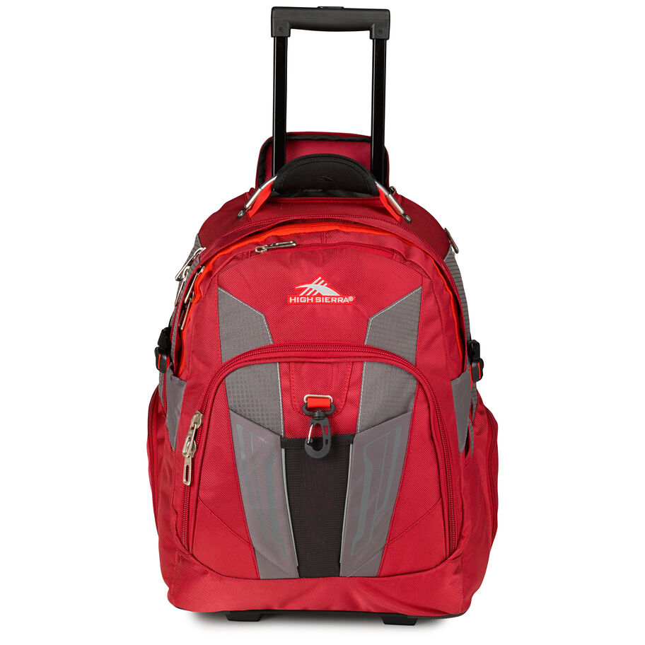 XBT Wheeled Daypack in the color Carmine/Redline/Black. image number 2