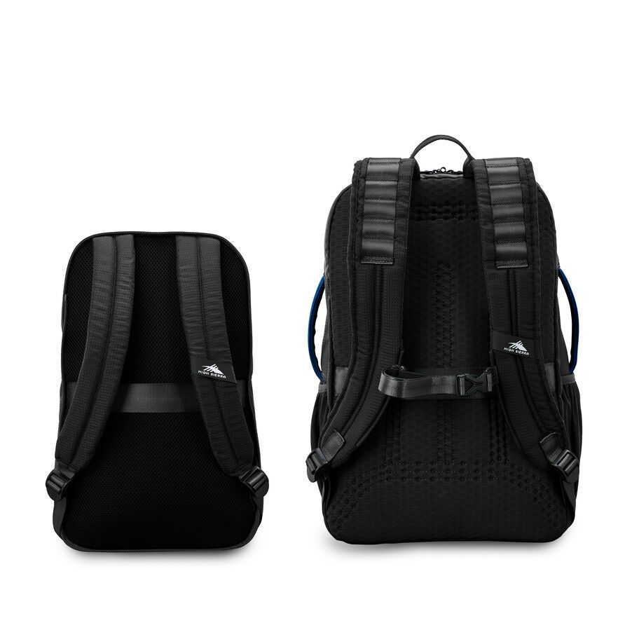 Hi-Life 3-in-1 Backpack in the color Black/Blue. image number 3