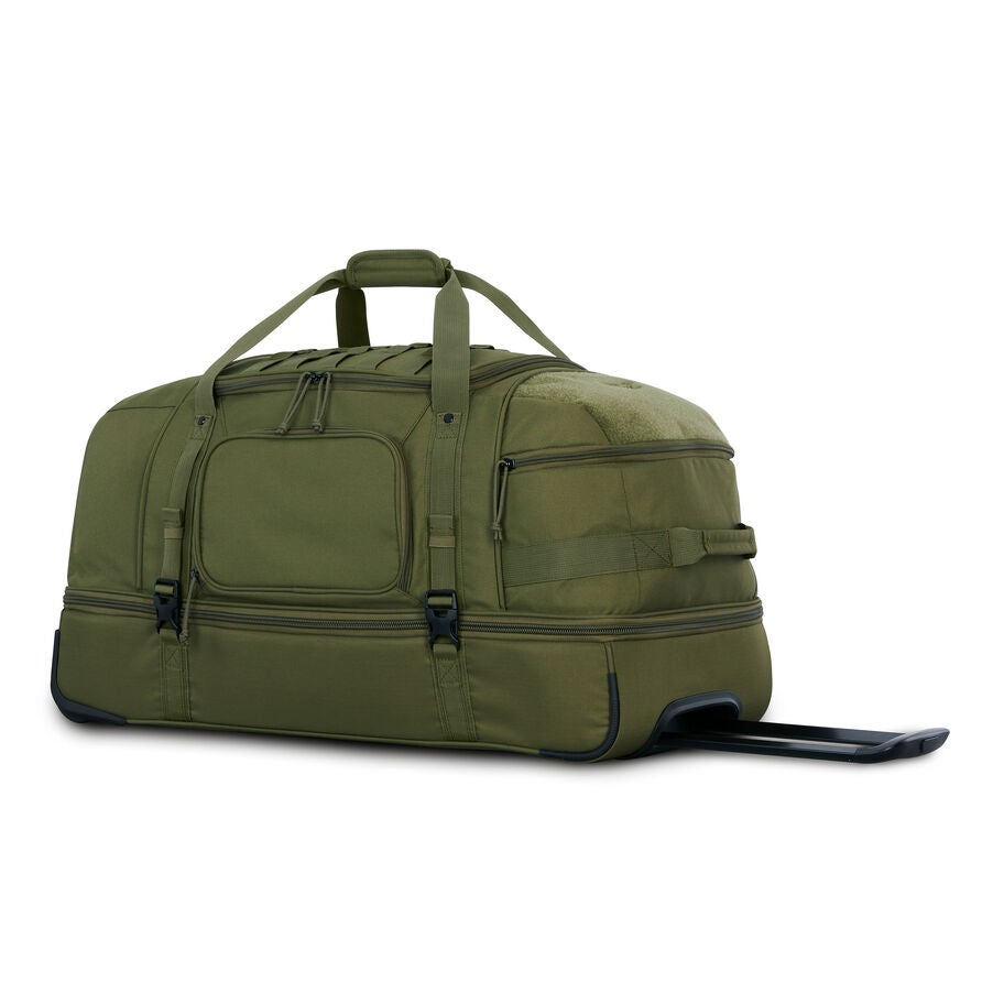 Pathsetter Medium Wheeled Duffel in the color Moss. image number 4