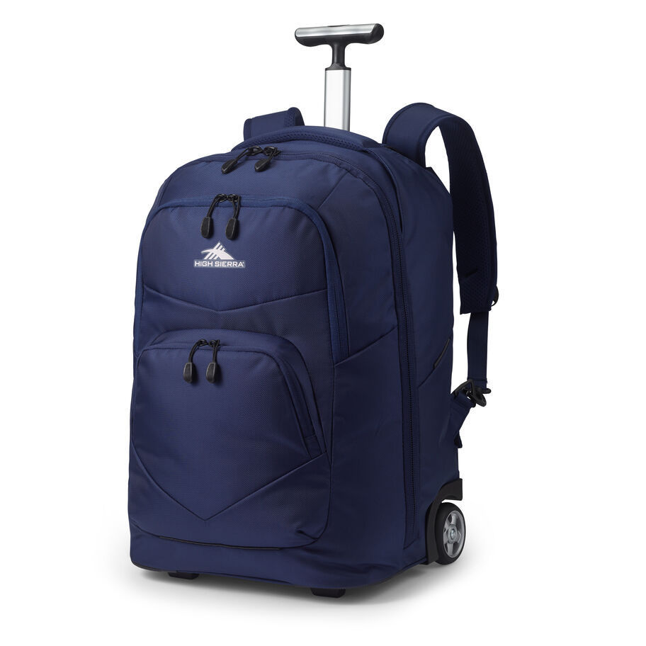 Freewheel Pro Wheeled Backpack in the color True Navy. image number 1