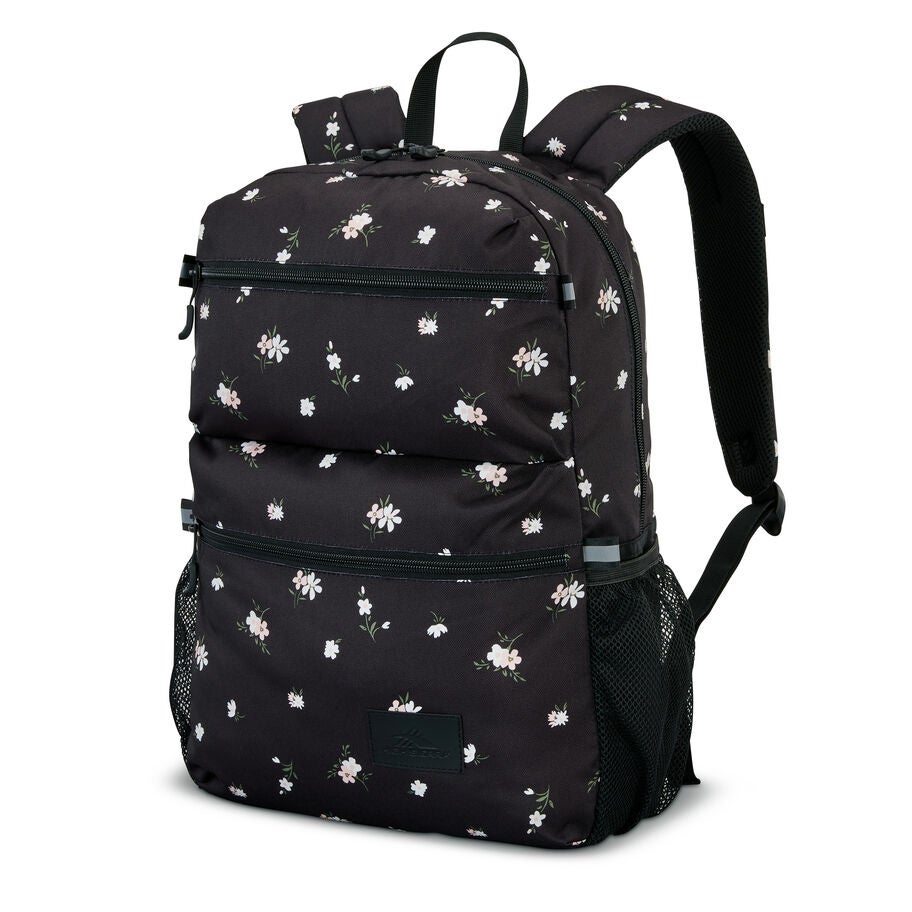 Everclass Backpack in the color Floral/Black. image number 0