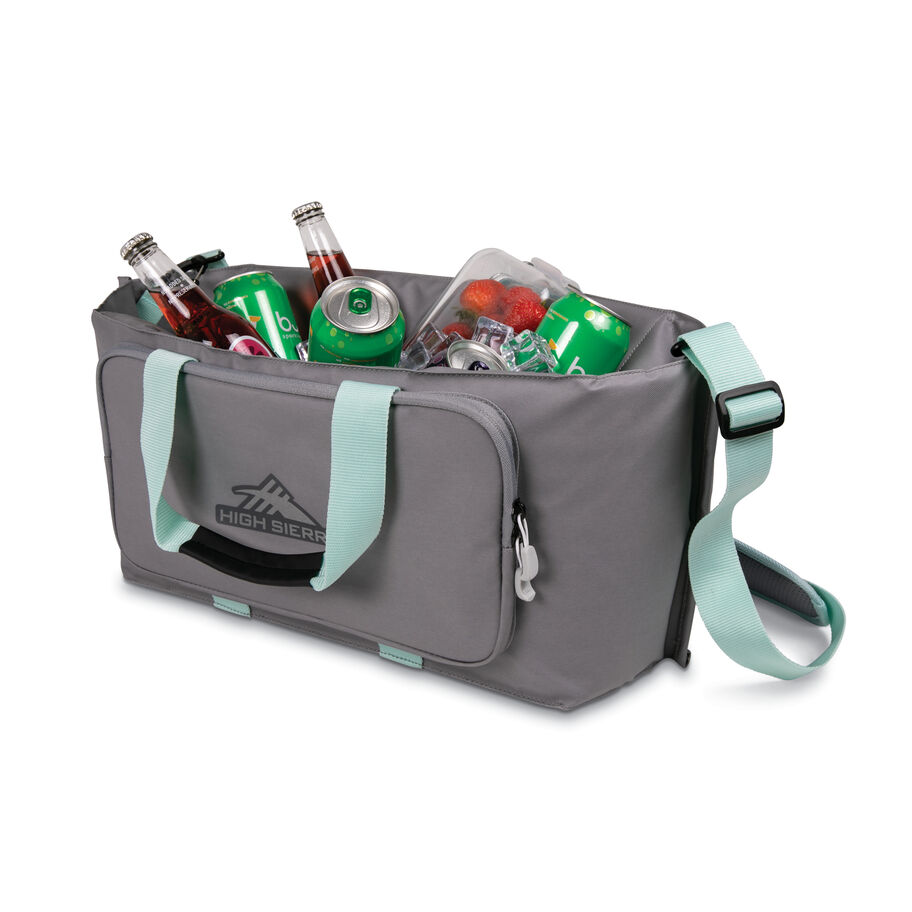 Beach N Chill Cooler Duffel in the color Steel Grey/Blue Haze. image number 3