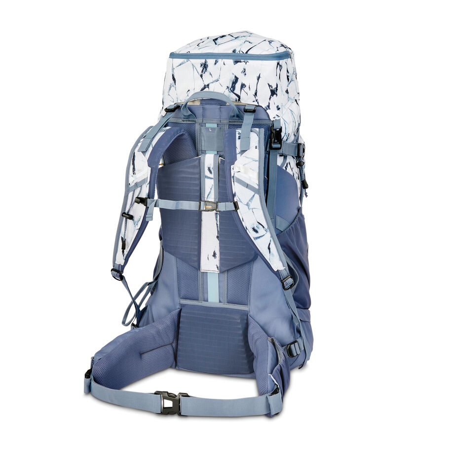 Pathway 2.0 Women's 60L Backpack in the color Cracked Ice/Grey Blue. image number 9