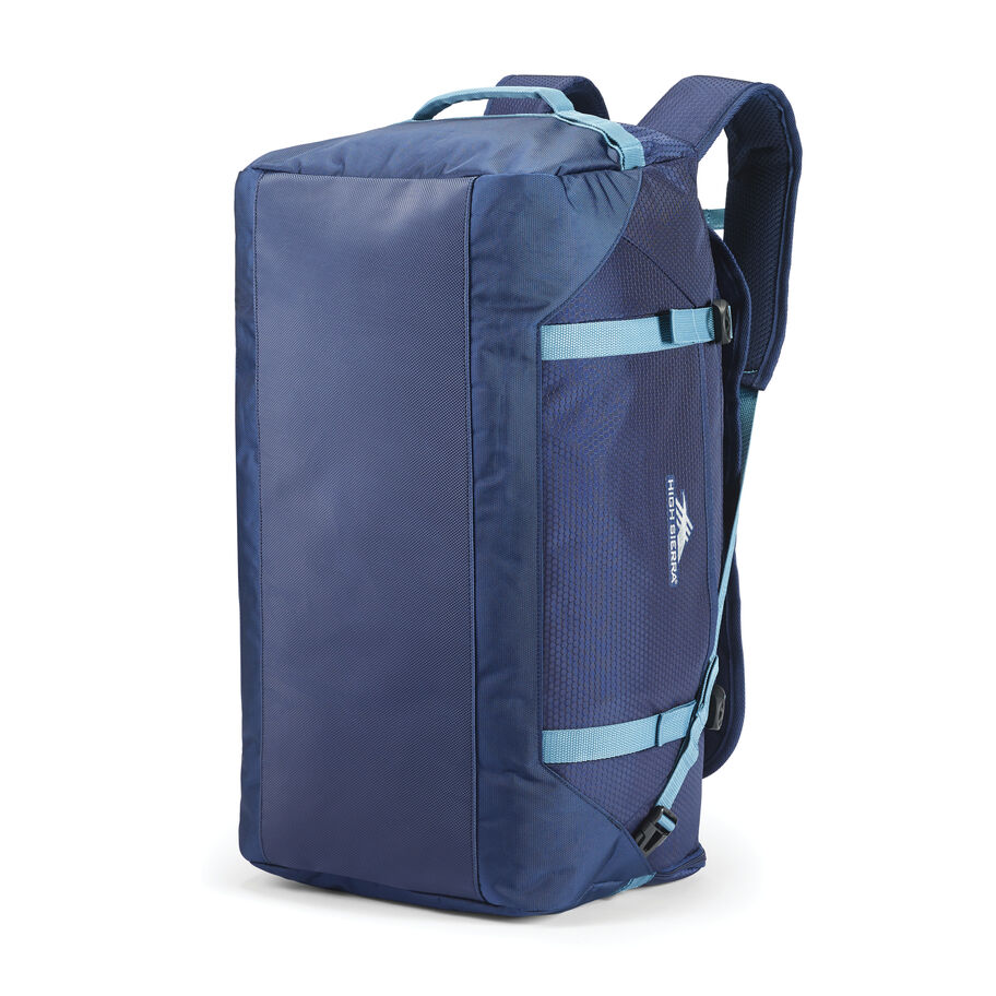 Fairlead Travel Duffel/Backpack in the color True Navy/Graphite Blue. image number 5